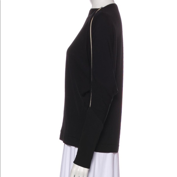 L’AGENCE Crew Neck Long Sleeve Sweatshirt - Picture 2 of 6